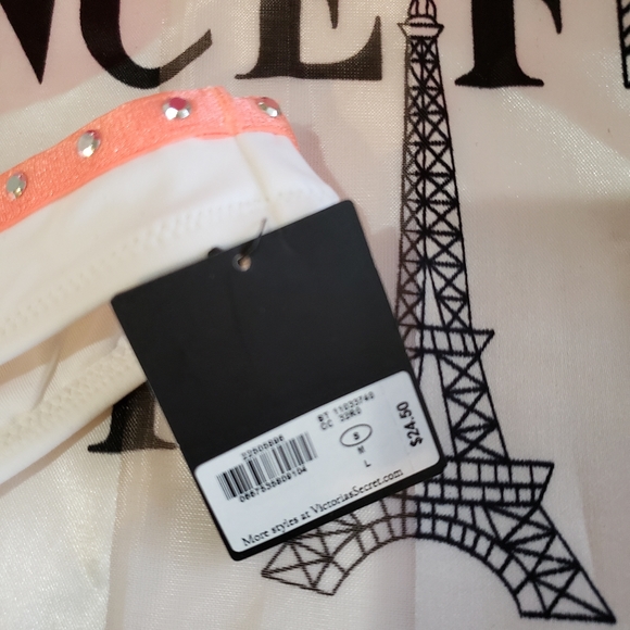 Victoria's Secret Swimwear Bottom Brazilian Hi-Rise Studded Cheeky NWT - Picture 3 of 5